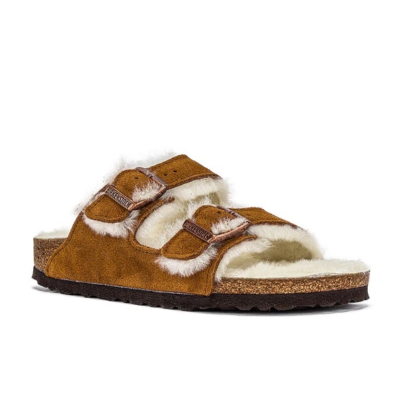 Arizona Birkenstock/Mink Fur - Picture 5 of 6
